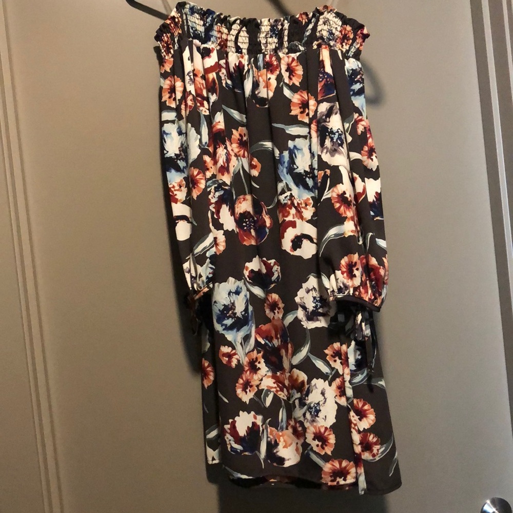 Millibon Floral Quarter Sleeve Dress